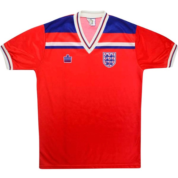 Maillot Football Angleterre Exterieur Retro 1980 Rouge